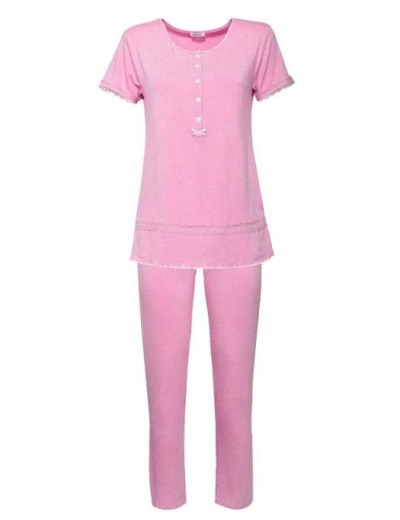 Пижама с брюками Sielei OPERATED RA15, Цвета: panna, Размеры: 3XL, изображение 5