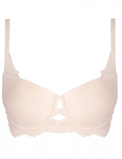 Бюстгальтер балконет пуш-ап Esotiq PRIMO 36463 пудровый, Цвет: пудровый, Размеры: 80D, изображение 3