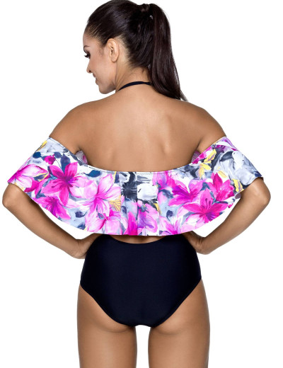 Купальник Lorin L4202/9, Цвет: мульти/черный, Размеры: S, изображение 4