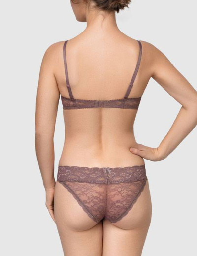 Бюстгальтер балконет с пуш-ап Amelie NINA 1010 какао, Цвет: какао, Размеры: 70B, изображение 2