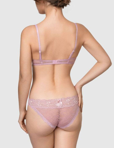 Кружевные трусы танга Amelie NINA 1009-2 лаванда, Цвет: лаванда, Размеры: M, изображение 2