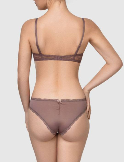 Бюстгальтер анжелика с пуш-ап Amelie NINA 1011 какао, Цвет: какао, Размеры: 70C, изображение 2