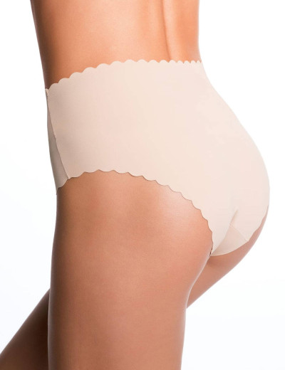 Бесшовные трусы слипы Julimex SHELLIE MAXI бежевый, Цвет: бежевый, Размеры: XL, изображение 4