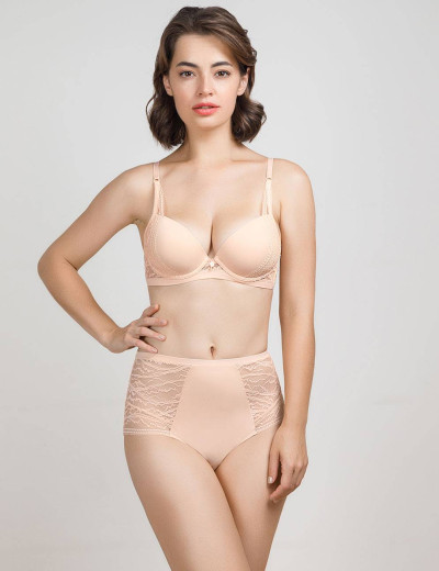 Бюстгальтер балконет Mioocchi MELISSA 7561 cipria, Цвет: cipria (пудровый), Размеры: 85C, изображение 4