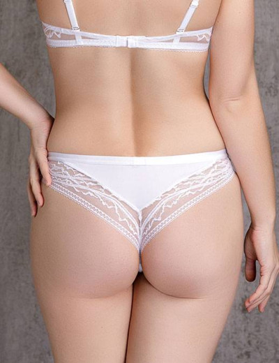 Трусы бразилиана Mioocchi MELISSA 7660 bianco, Цвет: bianco (белый), Размеры: XS, изображение 2