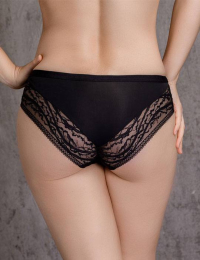 Трусы слипы Mioocchi MELISSA 7661 nero, Цвет: nero (черный), Размеры: XL, изображение 2