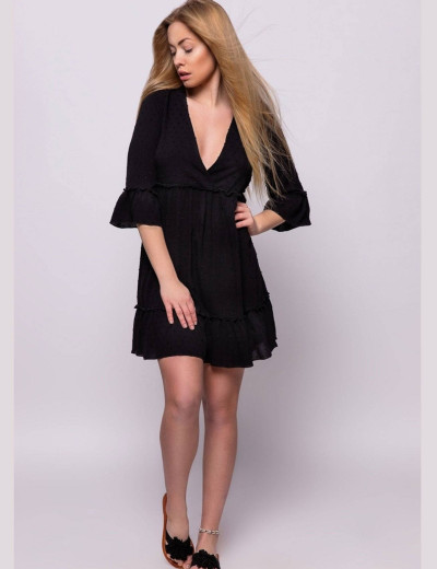 Туника пляжная Sensis V черный, Цвет: черный, Размеры: L, изображение 2