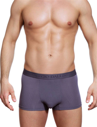 Мужские трусы боксеры Sergio Dallini SG2301-1, Цвет: серо-фиолетовый, Размеры: M, изображение 2