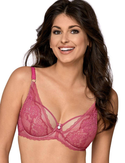 Бюстгальтер балконет пуш-ап Ava PINK BLINK 1848 P-UP, Цвет: розовый, Размеры: 70E