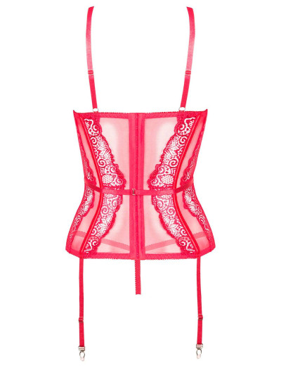 Корсет с трусиками Beauty Night RAVENNA CORSET красный, Цвет: красный, Размеры: L/XL, изображение 5