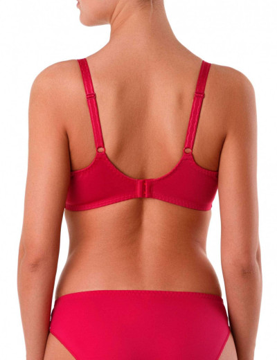 Бюстгальтер мягкий Conte RB6028 VOILE брусника, Цвет: брусника, Размеры: 75D, изображение 2