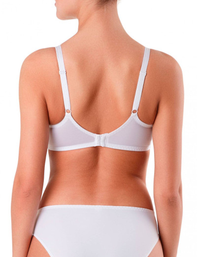 Бюстгальтер мягкий Conte RB6029 VOILE белый, Цвет: белый, Размеры: 75F, изображение 2