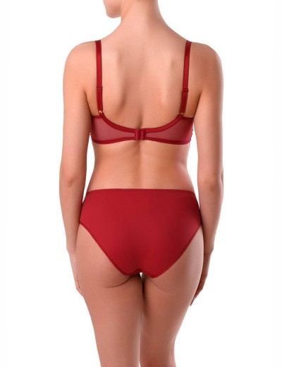 Бюстгальтер спейсер Conte TB4054 SONATA марсала, Цвет: марсала, Размеры: 70D, изображение 4