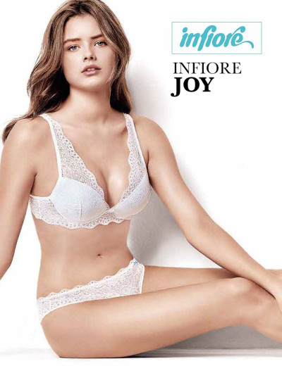 Бюстгальтер бралетт Infiore JOY 3004 bianco, Цвет: bianco (белый), Размеры: 75B, изображение 4