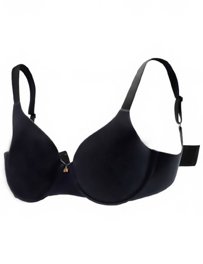 Мягкий бюстгальтер минимайзер Royal Lounge DONNA 1013-910-999 черный, Цвет: черный, Размеры: 80E, изображение 2