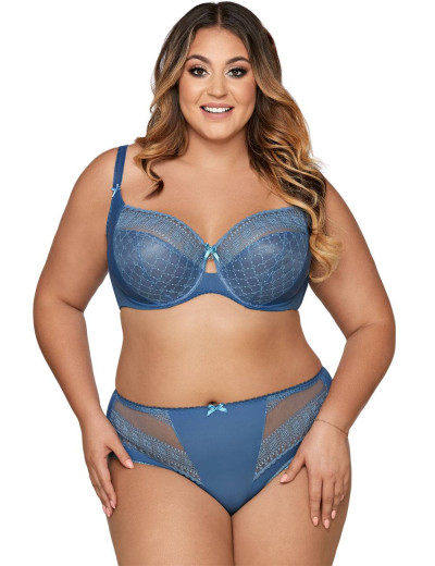 Трусы слипы Ava FROSTING 1649 figi, Цвет: голубой, Размеры: L, изображение 2