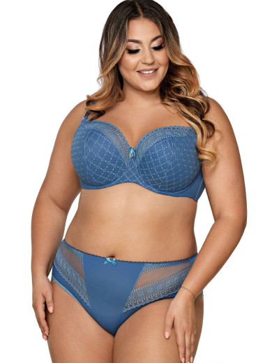 Трусы слипы Ava FROSTING 1650 figi, Цвет: голубой, Размеры: L, изображение 2