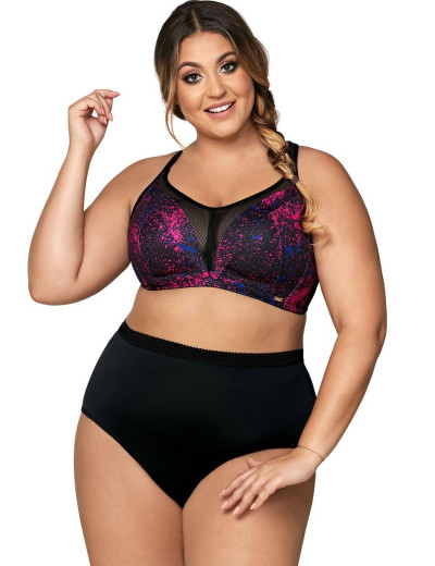 Бюстгальтер спортивный Ava SS 004 M LUNAR ACTIVE, Цвет: черный, Размеры: 70D, изображение 5