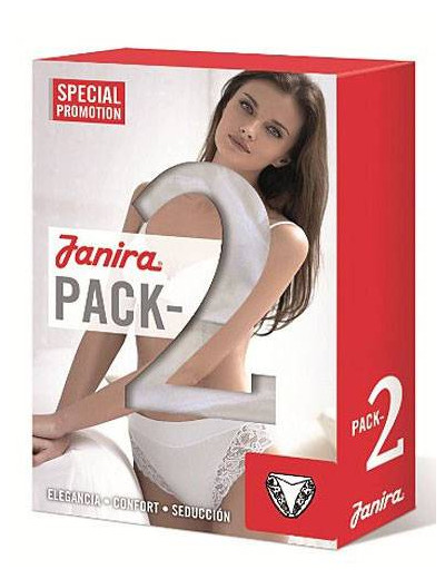 Набор хлопковых слипов (2шт) Janira PACK-2 MILANO ESENCIAL 1031645 negro, Цвет: negro (черный), Размеры: 2XL, изображение 6