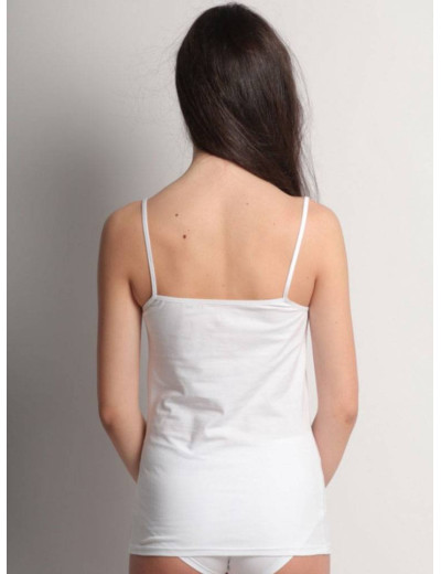 Топ хлопковый на тонких бретелях Jolidon SO SOFT L2076, Цвета: черный, Размеры: S, изображение 2