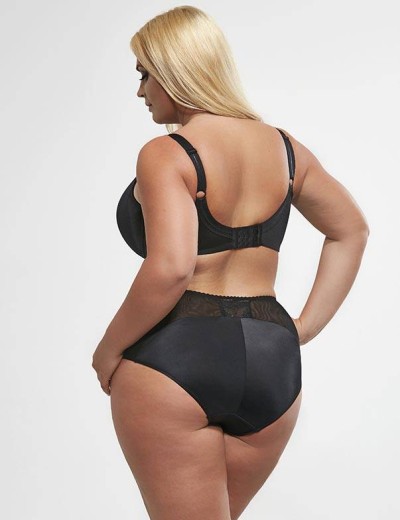 Высокие слипы Kris Line FORTUNA COMFORT briefs high waist light черный, Цвет: черный, Размеры: L, изображение 7