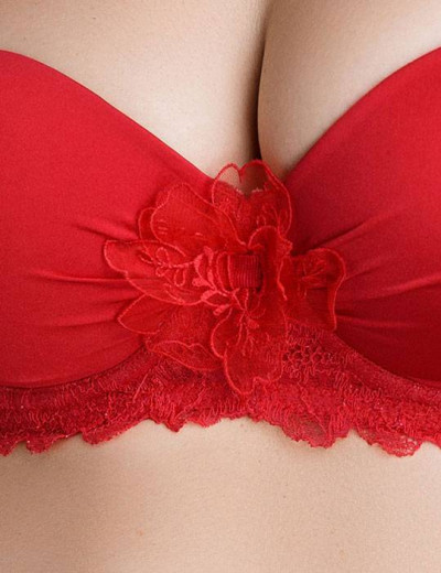 Модный комплект фашия и бразилиана/слипы Mioocchi SELESTE 756866/67, Цвет: rosso, Размеры: 70C, изображение 5