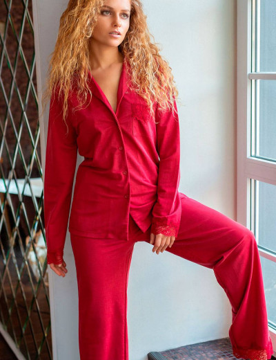 Комплект для дома Opium M-55/P-44, Цвет: вишневый, Размеры: S, изображение 4