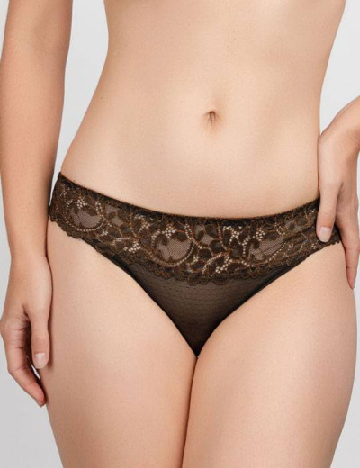 Комплект пуш-ап гель и бразилиана Mioocchi VANESSA 757474 nero/bronzo, Цвет: nero/bronzo, Размеры: 75B, изображение 5