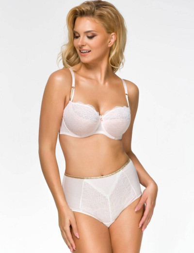 Бюстгальтер полумягкий Alles ASTRA PU, Цвет: пудровый, Размеры: 70F, изображение 5