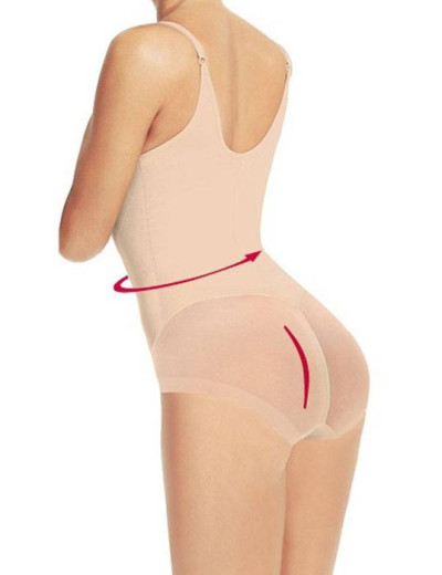 Корректирующий торсет-боди Janira SECRETS UNDERBUST BODYSUIT 1031224 dune, Цвет: dune (песочный), Размеры: XL, изображение 2