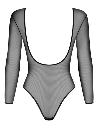 Эротическое боди Obsessive B124 TEDDY, Цвет: черный, Размеры: S/M, изображение 4