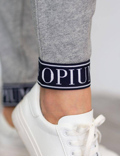 Трикотажные брюки Opium P-29, Цвет: серый меланж, Размеры: S, изображение 4