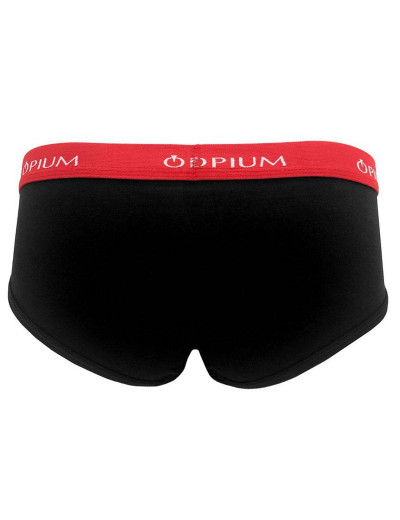 Трусы шорты хлопковые Opium T-31 черный, Цвет: черный, Размеры: S, изображение 4