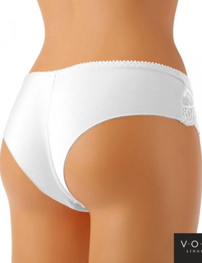 Трусы бразилиана VOVA SNEJANNA V54053 белый, Цвет: белый, Размеры: XS, изображение 2