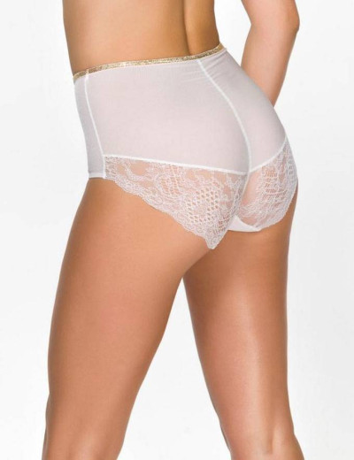 Трусы слипы высокие Alles ASTRA FIGI CLASSIC, Цвет: пудровый, Размеры: 3XL, изображение 2