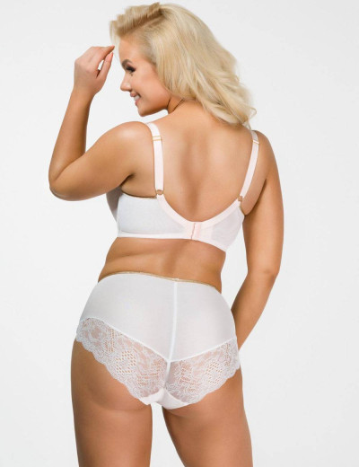 Трусы слипы высокие Alles ASTRA FIGI CLASSIC, Цвет: пудровый, Размеры: 3XL, изображение 4