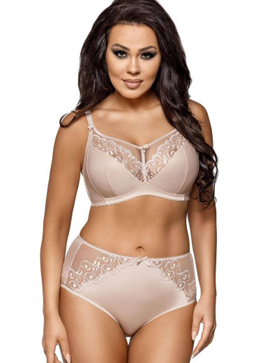 Бюстгальтер мягкий бескаркасный Ava LIBI 1691 M бежевый, Цвет: бежевый, Размеры: 100G, изображение 4