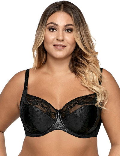 Бюстгальтер мягкий с подкроем Ava MANCHE 1130 M черный, Цвет: черный, Размеры: 65E, изображение 3