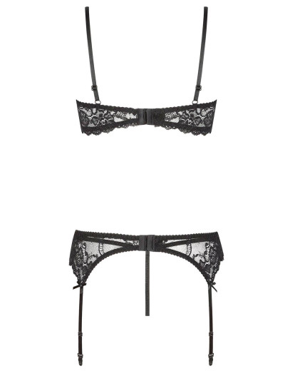 Сексуальный комплект с поясом Beauty Night BELINDA, Цвет: черный, Размеры: L/XL, изображение 4