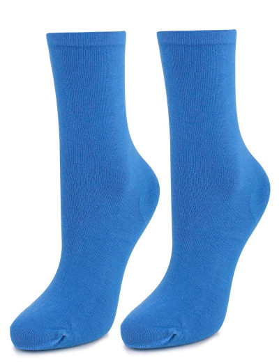 Носочки хлопковые Marilyn FORTE 58 blue, Цвет: синий, Размеры: 36/40