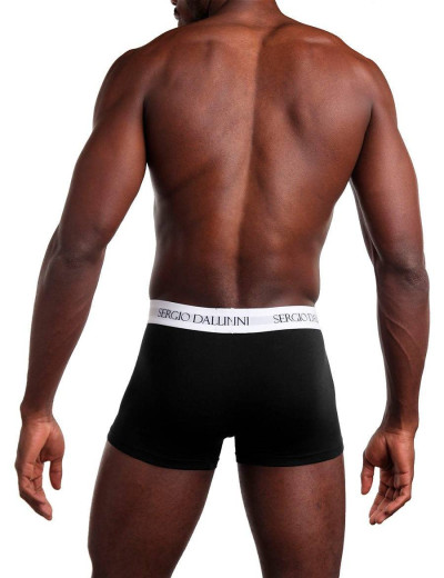Мужские трусы боксеры Sergio Dallini SD2941-5, Цвет: черный, Размеры: 2XL, изображение 2