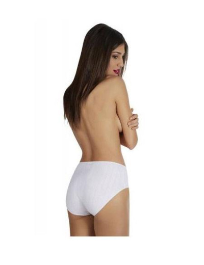 Хлопковые трусы макси Ysabel Mora 19652 MAXI PANTY белый, Цвет: белый, Размеры: L, изображение 2