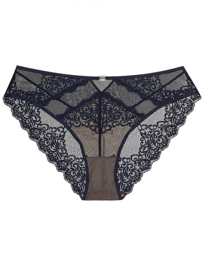 Трусы слипы Esotiq DARLING 38533 синий+бежевый, Цвет: синий+бежевый, Размеры: 2XL, изображение 5