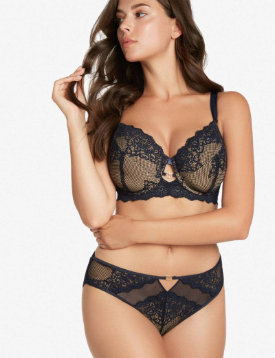 Трусы слипы Esotiq DARLING 38533 синий+бежевый, Цвет: синий+бежевый, Размеры: 2XL, изображение 3