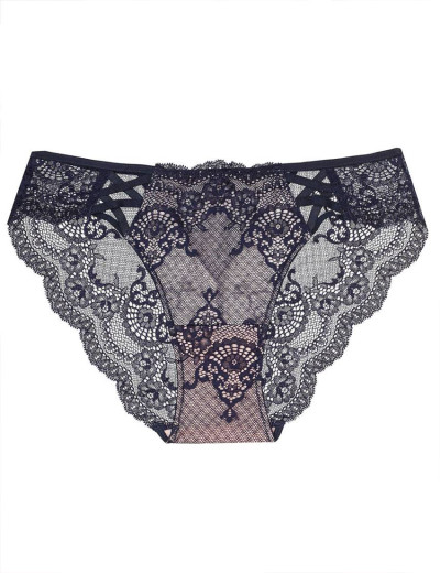 Трусы бразилиана Esotiq BELONG 38307 синий/розовый, Цвет: синий/розовый, Размеры: XL, изображение 2