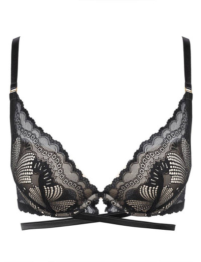 Бюстгальтер планж с пуш-ап Esotiq IDALIA 37432 черный, Цвет: черный, Размеры: 70C, изображение 3