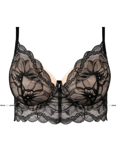 Бюстье Gorteks CHARLIZE B4 U черный, Цвет: черный, Размеры: 70G, изображение 5