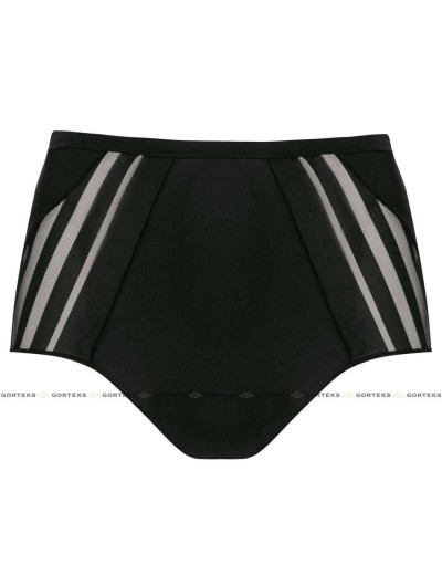 Трусы слипы высокие Gorteks LUNA CLASSIC FIGI черный, Цвет: черный, Размеры: 2XL, изображение 3