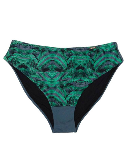 Трусы купальные классические Kris Line BALI briefs, Цвет: зеленый/серый, Размеры: M, изображение 3