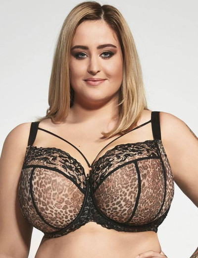 Бюстгальтер мягкий с подкроем Kris Line SIMONE soft full cup, Цвет: черный, Размеры: 70G, изображение 5